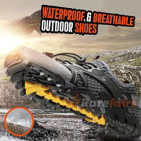 Tacticen Men’s Breathable Mesh Casual Light Outdoor Hiking Shoes