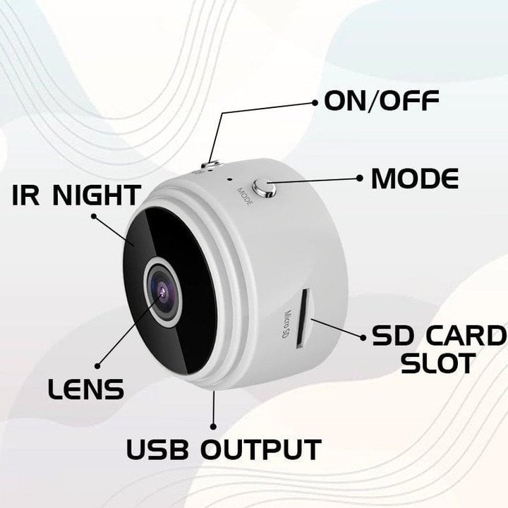 Mini 1080p-HD Wireless Magnetic Security Camera