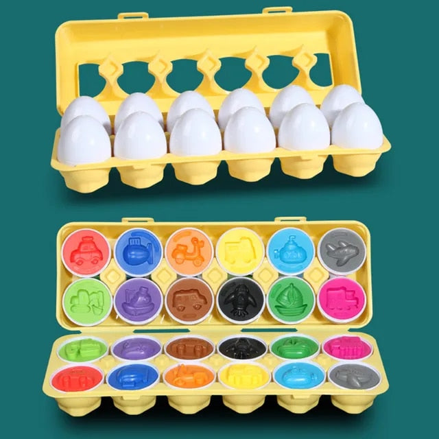 Montessori Eggs- Educational Eggs