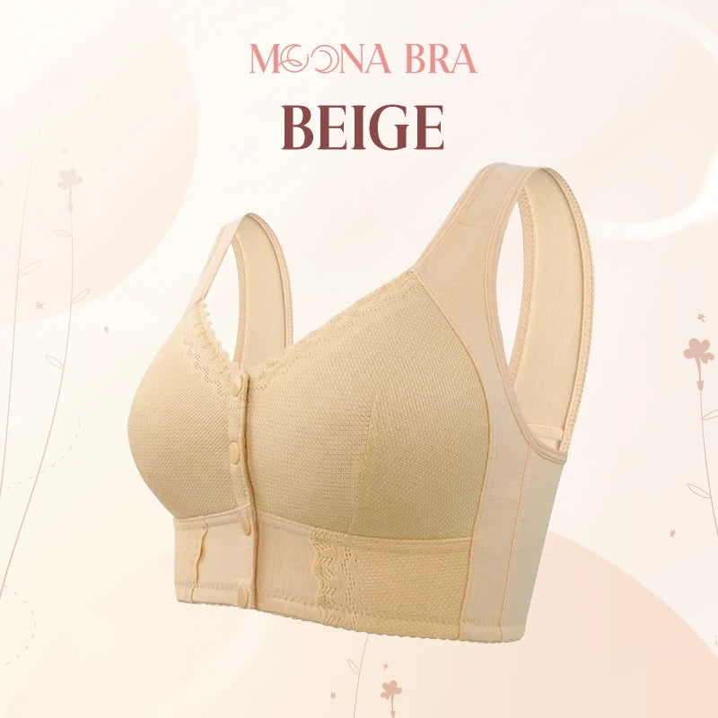 Moona Bra – Front Closure Breathable Bra for Seniors