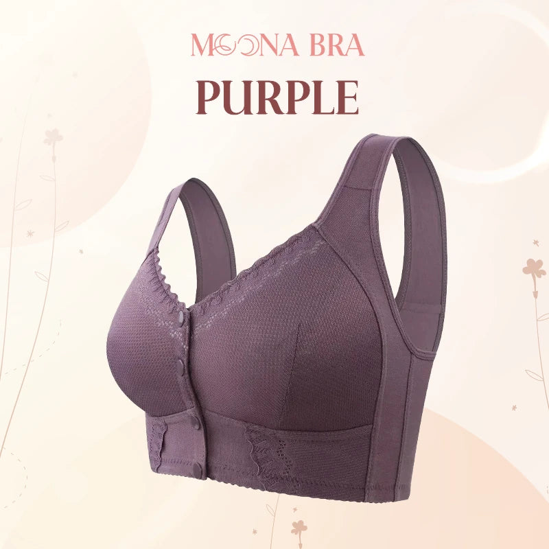 Moona Bra – Front Closure Breathable Bra for Seniors