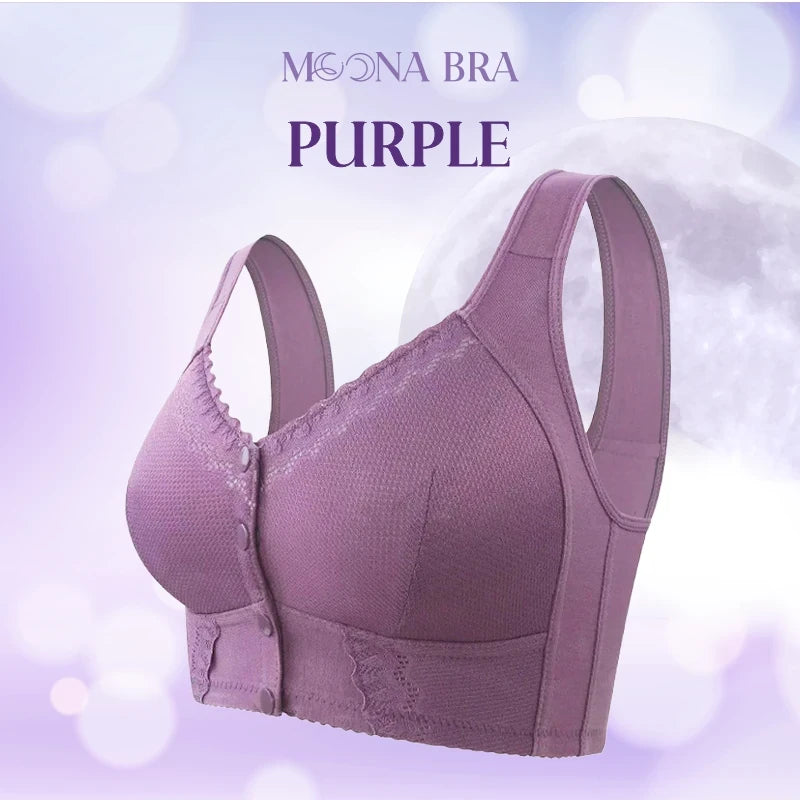 Moona Bra – LAST DAY SALE 80% OFF – Front Closure Breathable Bra for Seniors