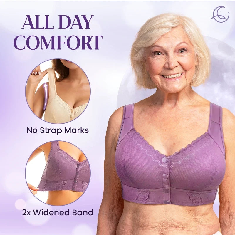 Moona Bra – LAST DAY SALE 80% OFF – Front Closure Breathable Bra for Seniors