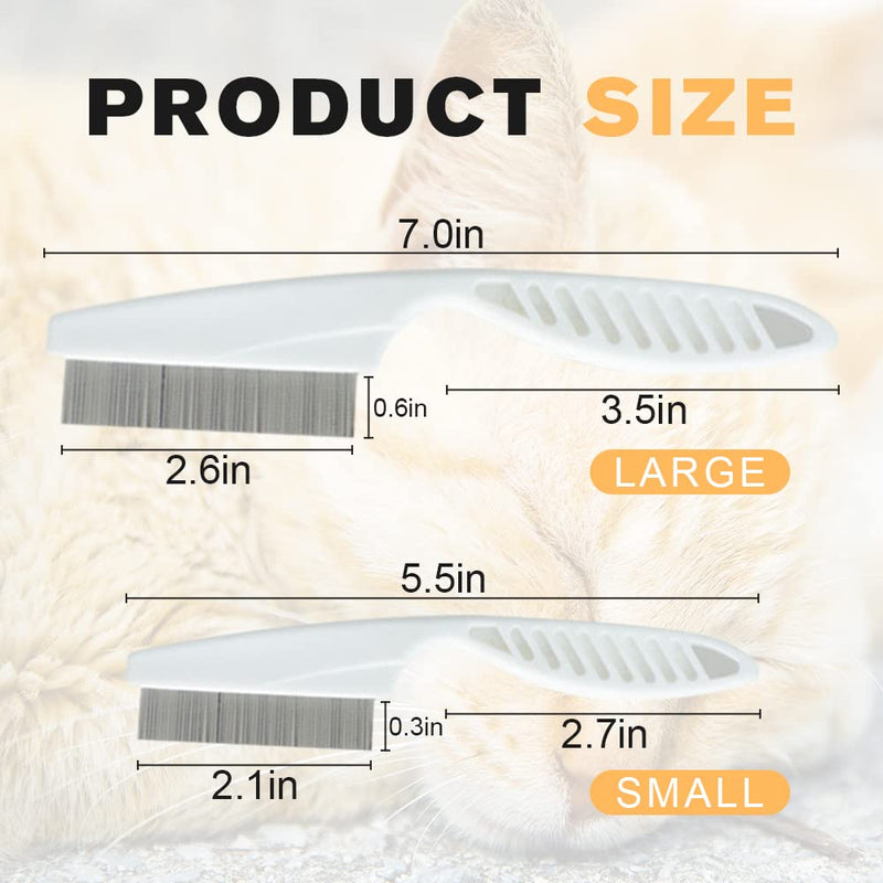 Multifunctional Pet Hair Comb Flea and Tear Stain Removal