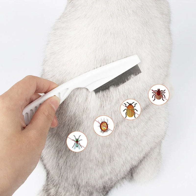 Multifunctional Pet Hair Comb Flea and Tear Stain Removal