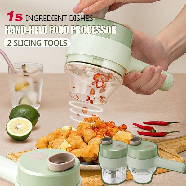 Multifunctional wireless electric grinder