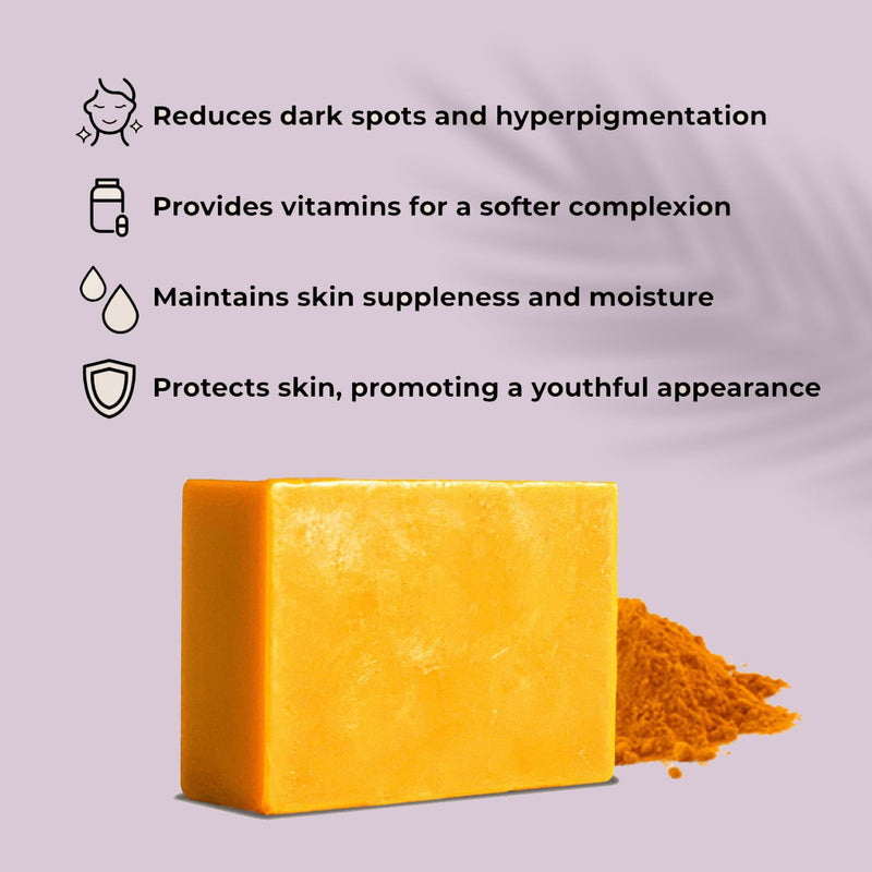 Natural Turmeric Brightening Soap