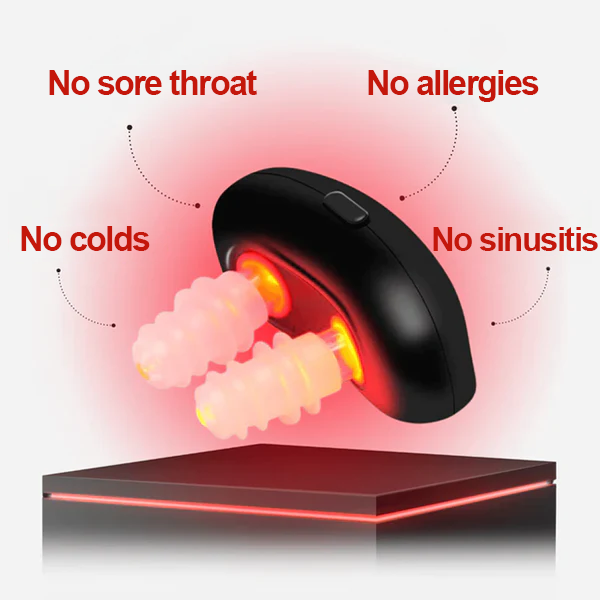 Nurbini RespiRelief red light nasal therapy device