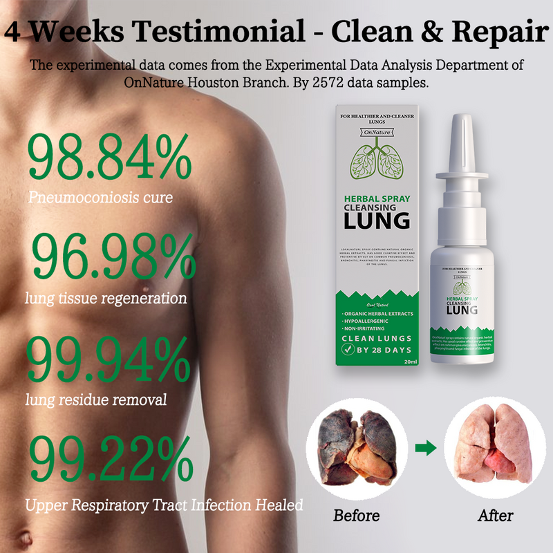 OnNature Herbal Organic Lung Clean & Repair Nasal Spray