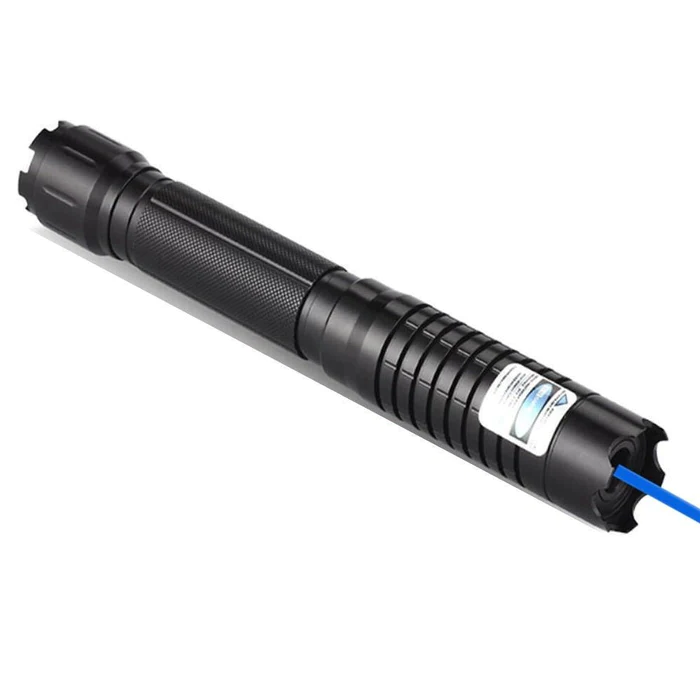 Burning Blue High-Power Tactical Laser Torch- Military Grade Flashlights