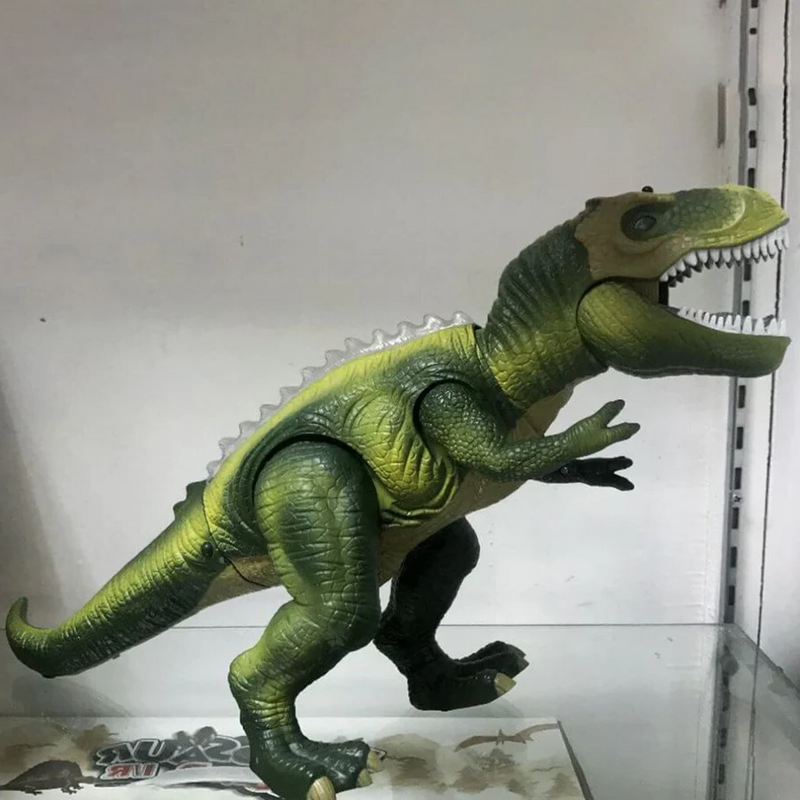 Remote Control T-Rex Dinosaur With LED Light Up, Walking & Roaring Realistic Dinosaur Toys