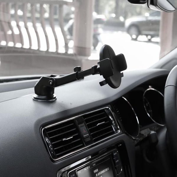 Car Phone Retractable Mount Holder