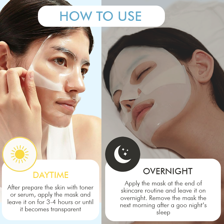 Oveallgo Korean Bio-Collagen Real Deep Mask