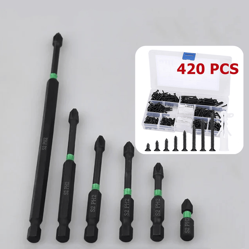 PH2 Magnetic Screwdriver Bit Set – Drilling work no longer be complicated