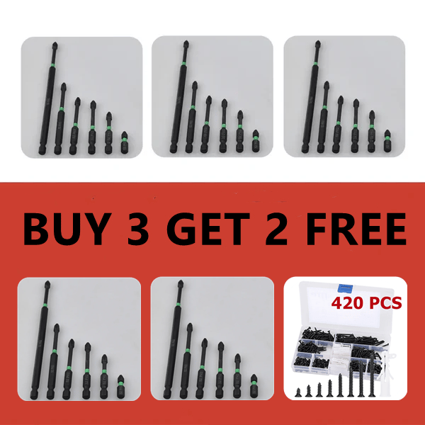 PH2 Magnetic Screwdriver Bit Set – Drilling work no longer be complicated