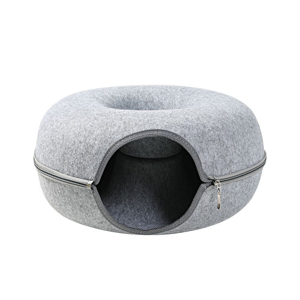 Pillow Paws Cozy Catnap Donut Bed