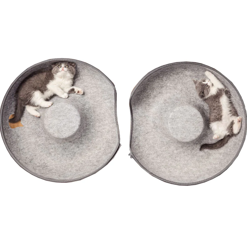 Pillow Paws Cozy Catnap Donut Bed