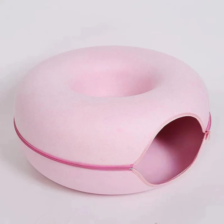 Pillow Paws Cozy Catnap Donut Bed