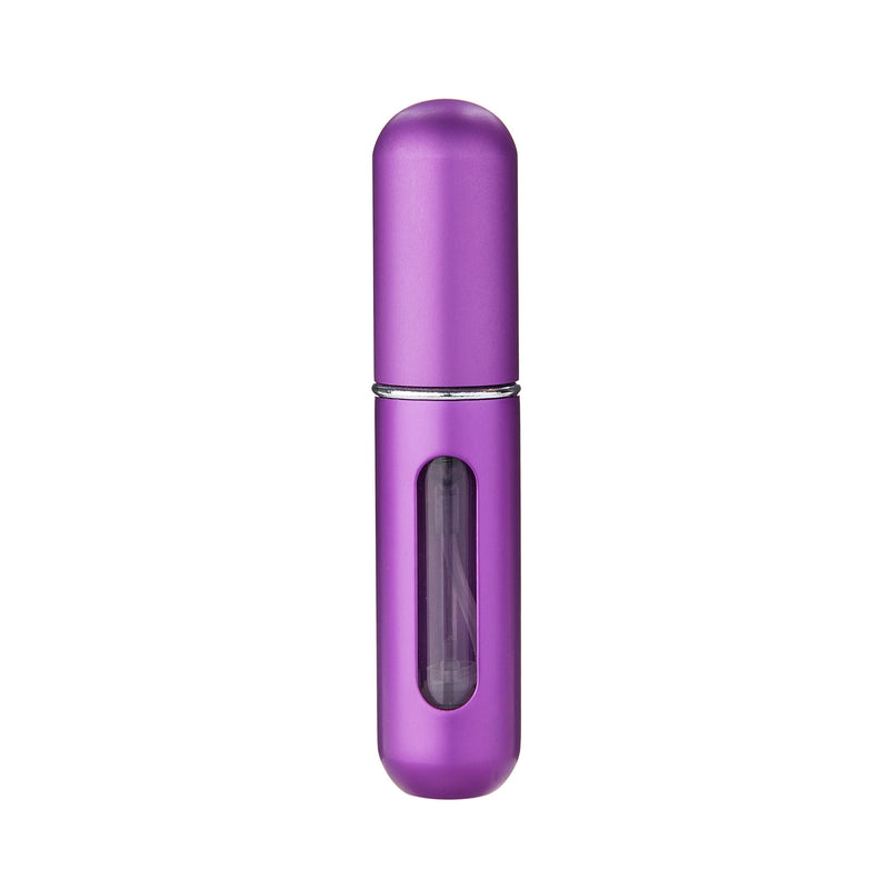 Purple – 5ml Portable Mini Refillable Perfume Bottle – Travel Spray Atomizer Bottle