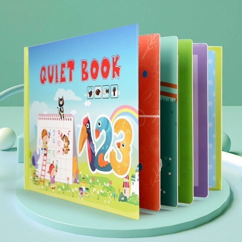 Quiet Book for Kids to Develop Learning Skills