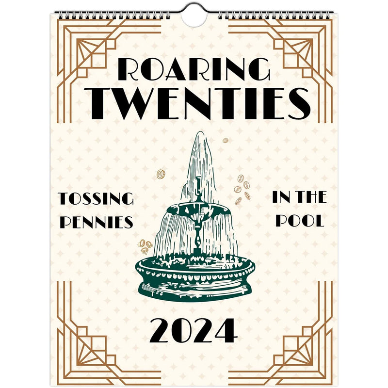 Flownwing | 2024 Roaring Twenties Calendar - 2024 TS Lyrics Calendar