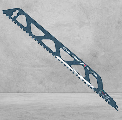 Saker Reciprocating Saw Blade for Cutting Wood, Porous Concrete, Brick