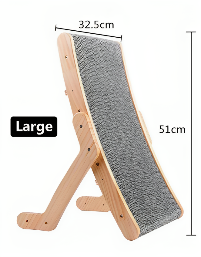 ScratchSlope – Solid Wood Framed Cat Scratcher