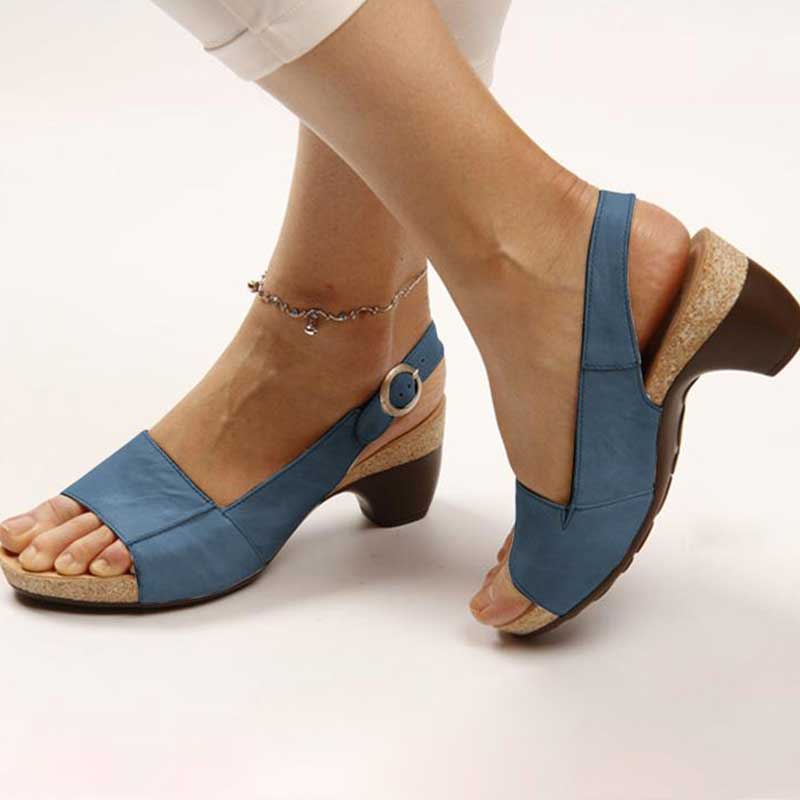 Shania | Orthopedic Sandals with Heel