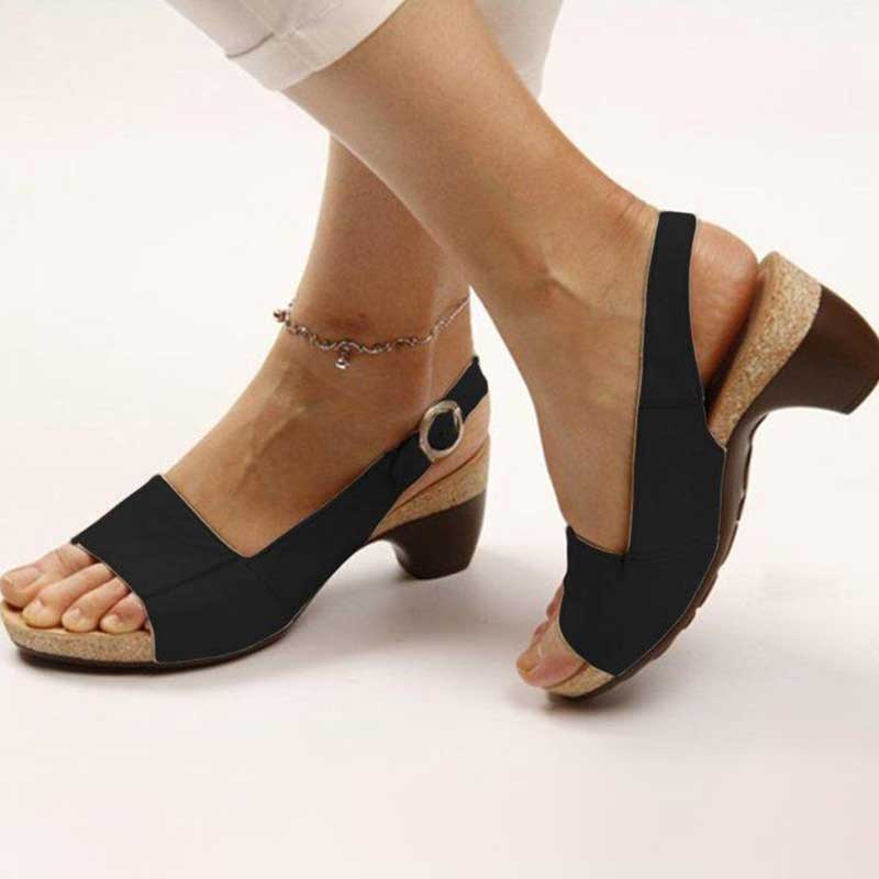 Shania | Orthopedic Sandals with Heel