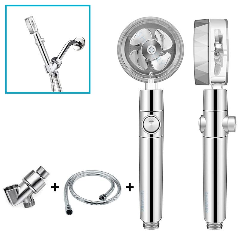 Showery Turbo – Propeller Driven Shower Head