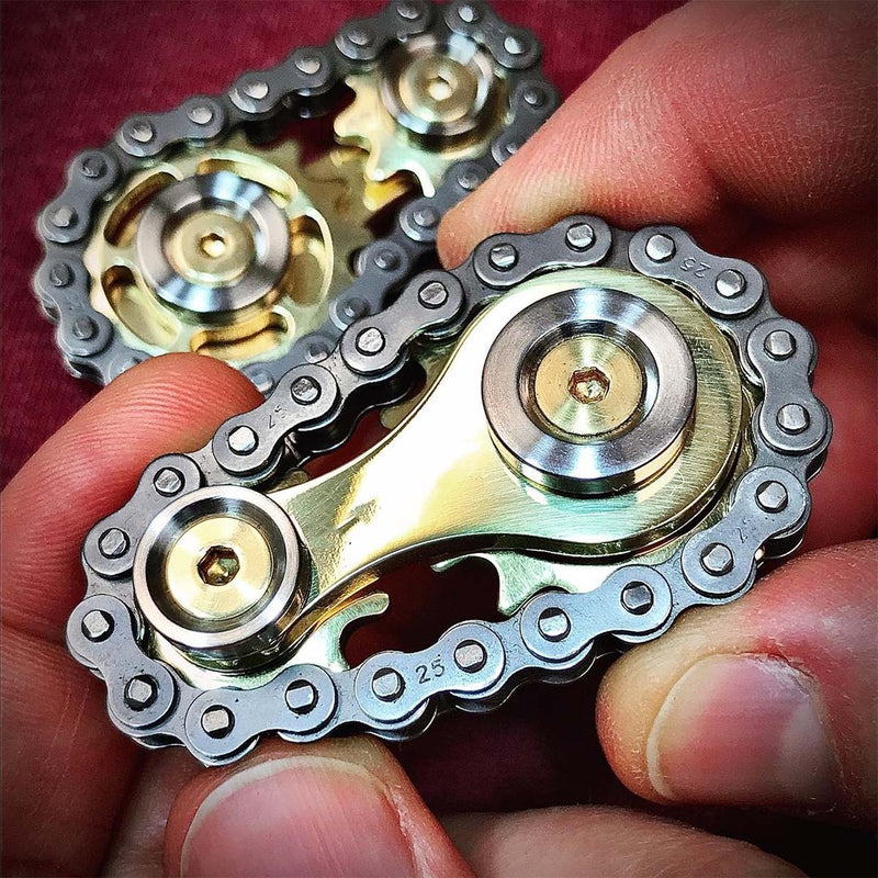 Sprockets Bicycle Chain Fidget Spinner Toys