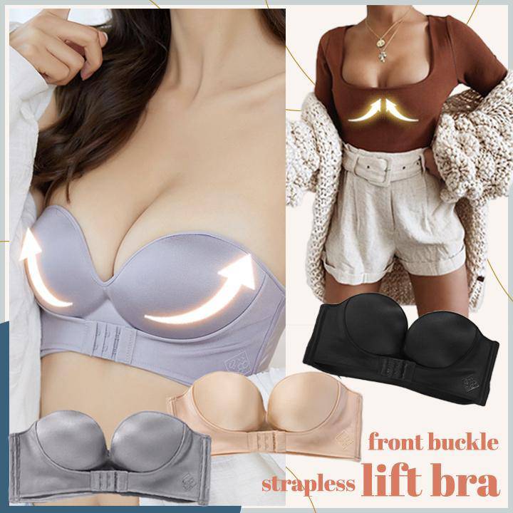 Goda Strapless Front Buckle Lift Bra