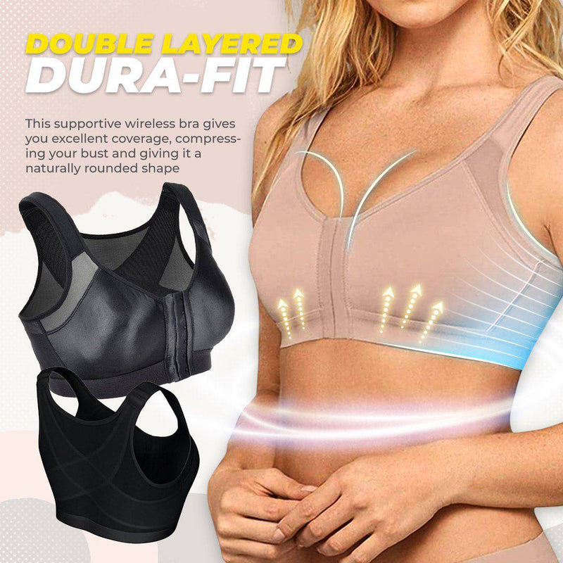 Goda Front Closure Support Sport Bra