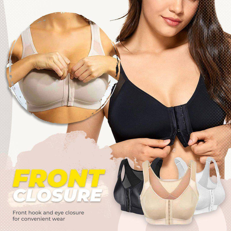 Goda Front Closure Support Sport Bra