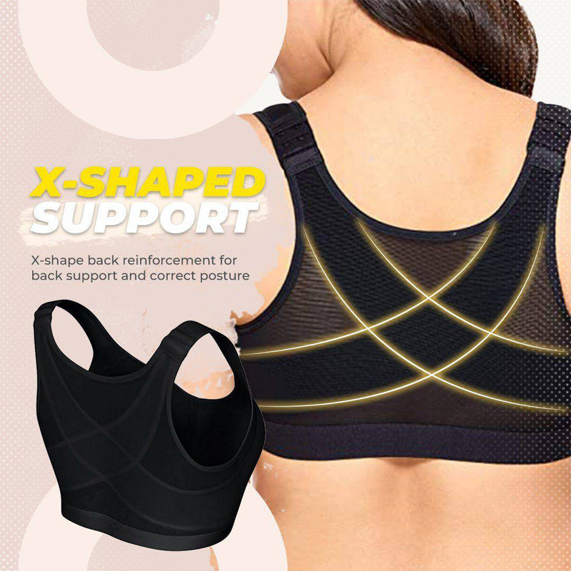 Goda Front Closure Support Sport Bra