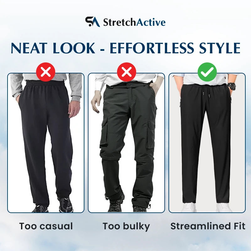 StretchActive – LAST DAY 70% OFF – Unisex Ultra Stretch Quick Drying Pants