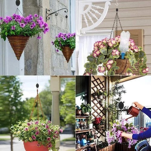 Summer promotion discount – Plant Pulley Set For Garden Baskets Pots, Birds Feeder