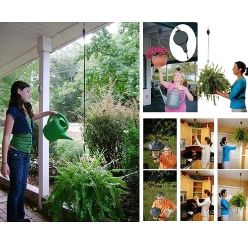 Summer promotion discount – Plant Pulley Set For Garden Baskets Pots, Birds Feeder