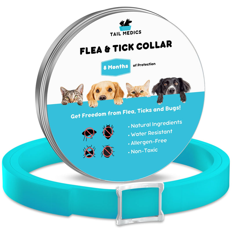 TailMedics Flea & Tick Collar – 8 Months Protection