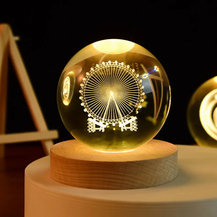 The Astro Sphere – Night 3D Lamp