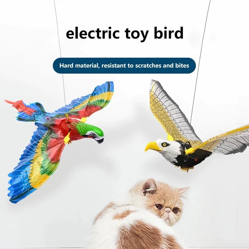 Forttender The best gift for cats – Simulation Bird Interactive Cat Toy for Indoor Cats