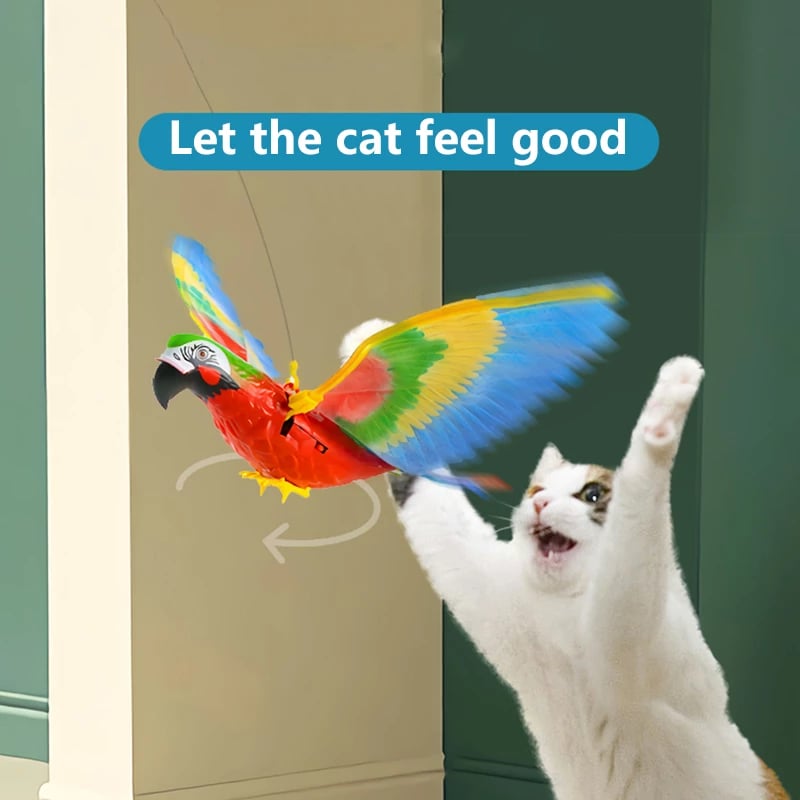 The best gift for cats - Simulation Bird Interactive Cat Toy for Indoor Cats