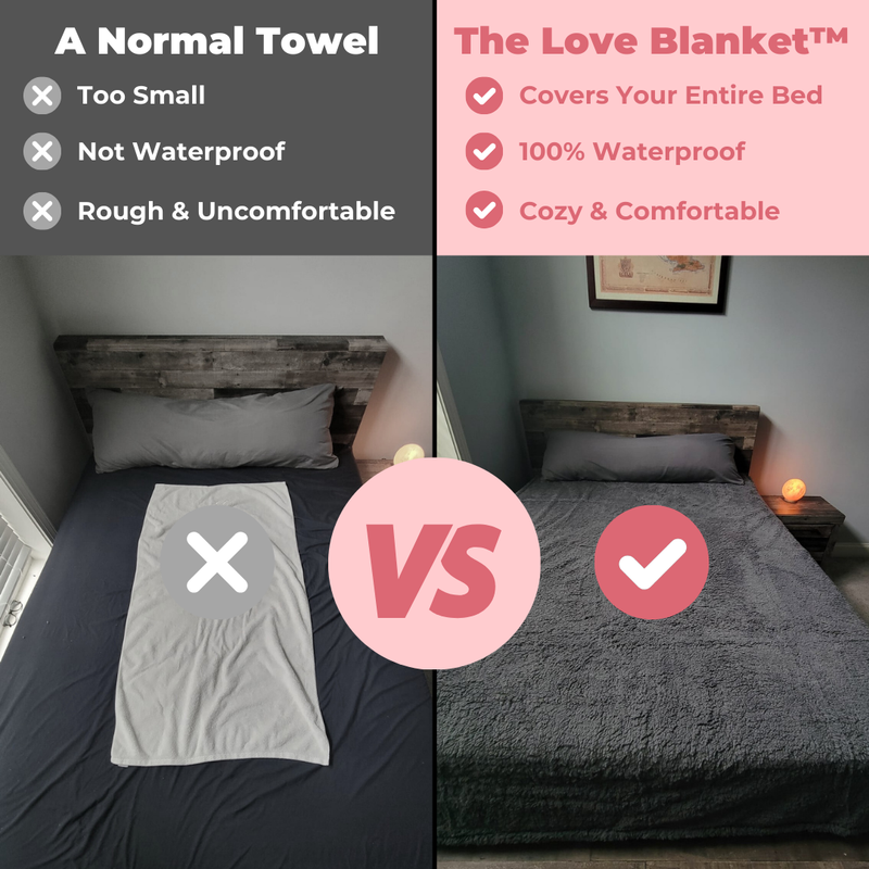 The Love Blanket – Waterproof Intimacy Blanket