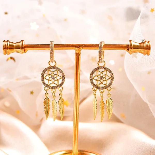 TRENDING 2023 – (SALE 50% OFF) Dreamcatcher Solid Earrings