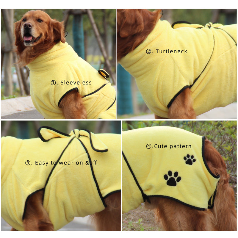 Ultra-Absorbent Dog Robe