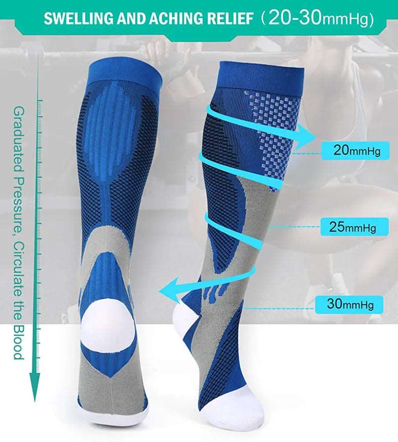 Unisex Compression Socks 20-30 mmHG