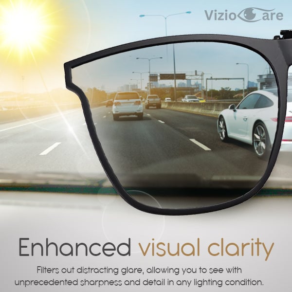 VizioCare Clip-On Polarized Sunglasses – Limited Discounts expires in a FEW minutes