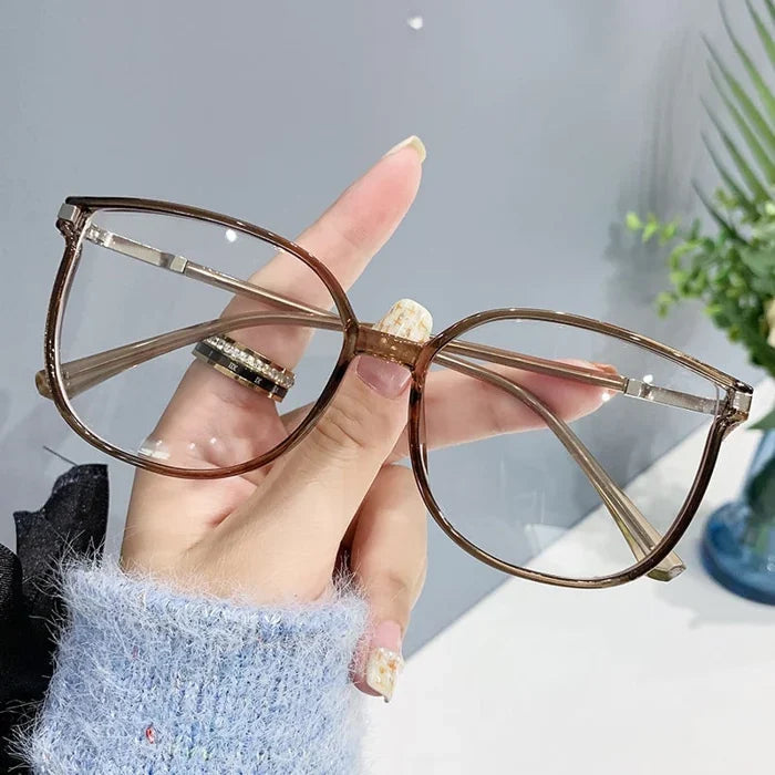 WOMEN’S FASHION LARGE FRAME HD ANTI-BLU-RAY READING GLASSES